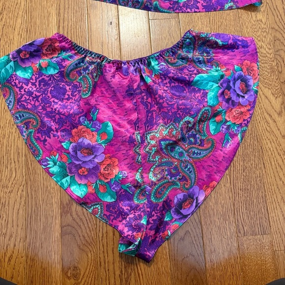 VTG Victoria's Secret Cami Shorts Gold Label small 90s, Cheeky lingerie satin - Picture 5 of 13